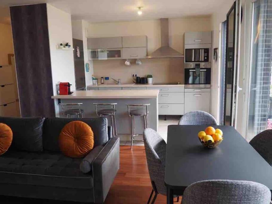 Appartement 80M2, Terrasse Sud, Metro 7 Direction Louvre A 8Minutes, Parking Sous-Sol, Proche Paris-Bercy Ivry-sur-Seine Eksteriør bilde